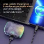 M60 TWS bluetooth 5.3 Earphone 8D Stereo ACC Decoding 400mAh Battery LED Digital Display In-ear Sports Headphone