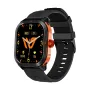 Weofly Pioneers 1.95inch AMOLED Display bluetooth Call Heart Rate Blood Pressure Blood Oxygen Monitor Sleep Monitoring Stress Tracking Female Health Breathing Exercise Multi-sport Modes IP68 Waterproof Smart Watch
