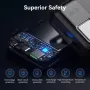 KUULAA RT-20 PD22.5W 20000mAh Power Bank LED Power Display External Battery Power Supply with 1 Input & 2 Outputs Fast Charging for iPhone 16 16 Plus 15 15 Pro 14 13 12 for Xiaomi 15 Ultra for Samsung Galaxy S25 Ultra