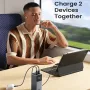UGreen Nexode PB722 200W 25000mAh Digital Display Power Bank External Battery Power Supply with 1 Input & 3 Outputs Fast Charging for iPhone 15 14 13 Pro for Samsung Galaxy Z Fold6 for Huawei Pura 70 Ultra