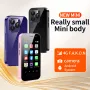 SOYES XS14 Pro 3,0 pouces 2 Go + 16 Go / 3 Go + 64 Go ROM Ultra mince Appareil photo Wi-Fi Bluetooth Double SIM Reconnaissance faciale 4G Quad Core Mini téléphone portable