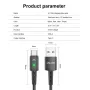 USLION 7A USB-A to USB-C Cable Fast Charging Data Transmission Copper Core Line 1M/2M Long for iPhone 15 15 Plus for Huawei Mate60 Pro for Samsung Galaxy S24 for Xiaomi 14pro