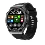 DT Ultra Mate 1.5inch HD Screen bluetooth Call PPG+ECG Heart Rate Blood Oxygen Monitor Breath Training Sleep Monitoring GPS NFC Function Multi-sport Modes Music Playback IP68 Waterproof Smart Watch