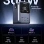 Ugreen PB770 300W 153.6Wh 48000mAh Handheld Power Bank External Digital Display Battery Power Supply with 1 Input & 5 Outputs Support PD3.1 Fast Charging for iPhone 15 14 13 Pro for Xiaomi Civi 4 Pro for Huawei Pura 70 Ultra