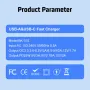 BK-315 PD25W 2-Port USB PD Charger USB-A+USB-C PD QC3.0 Fast Charging Wall Charger Adapter EU Plug for iPhone 16 16 Pro 15 Pro Max 14 13 for Huawei Mate 70 Pro for Xiaomi 15pro