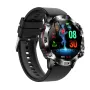ET482 1.43inch AMOLED Display ECG Blood Sugar Blood Composition Measurement Heart Rate Blood Pressure SPO2 Monitor BMI Boby Fat Function HRV AI Medical Diagnosis Mett Function bluetooth Call Multi-sport Modes Music Playback IP68 Waterproof Smart Watch