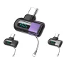 6A Type-C OTG Adapter 120W Fast Charging Digital Display USB-C to C Converter 480Mbps Data Transfer PD Compatible Aluminum Alloy for Phone Laptop Tablet