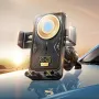 X18 15W Wireless Charging Car Phone Holder Infrared Sensing Automatic Opening and Closing 90° Rotation AI Smart Chip Fast Charging Holder Car Phone Holder