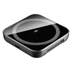 N4 15W Magnetic Wireless Charger Fast Wireless Charging Pad with Stand for Smart Phones for iPhone 16 16 Pro 15 14 13 Pro Max for Huawei Mate XT for Xiaomi 15pro for Samsung Galaxy Z Flip6 for AIrpods for Apple Watch