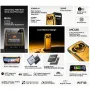 DOOGEE S200 X 5G 1.32 inch AMOLED Rear Display 32GB 512GB 100MP Triple Camera Night Vision Dimensity 7050 6.72 inch 120Hz 10100mAh 33W Fast Charge Android 14 NFC IP68 IP69K Waterproof Rugged Smartphone