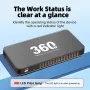 Bakeey WLX-815C 360W 15-Port USB PD Charger 15USB-C PD3.0/2.0 Fast Charging Desktop Charging Station EU Plug US Plug for iPhone 16 16 Plus 15 Pro 14 13 for Huawei Mate XT for Xiaomi 15pro for Samsung Galaxy Z Flip6