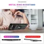 Bakeey for Xiaomi POCO X4 PRO 5G Case Armor Bumpers Shockproof Magnetic with 360 Rotation Finger Ring Holder Stand PC Protective Case Non-Original