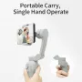 L7Cpro 3-Axis Handheld Gimbal Stabilizer for Smartphone with Facial Tracking Anti-shake Portable Tripod Selfie Stick for Tiktok Vlog Live Streaming