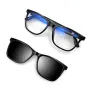 GS05 Magnetic Frame Smart Glasses bluetooth Call Remote Camera Bilateral Stereo Sound Voice Assistant Anti-blue Light UV Protection Waterproof Smart Sun Glasses