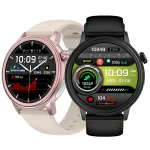 ET470 1.39inch HD Screen ECG Micro-physical Examination bluetooth Call Blood Sugar Blood Composition Testing Heart Rate Blood Pressure Blood Oxygen Monitor Sleep Monitoring HRV Function AI Medical Diagnosis Multi-sport Modes Waterproof Smart Watch