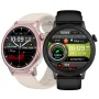 ET470 1.39inch HD Screen ECG Micro-physical Examination bluetooth Call Blood Sugar Blood Composition Testing Heart Rate Blood Pressure Blood Oxygen Monitor Sleep Monitoring HRV Function AI Medical Diagnosis Multi-sport Modes Waterproof Smart Watch