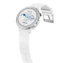 HW52 1.28inch HD Screen bluetooth Call ECG+PPG Non-invasive Blood Glucose Testing Heart Rate Blood Pressure Blood Oxygen Monitor Sleep Monitoring Multi-sport Modes Music Playback IP67 Waterproof Smart Watch