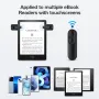 Bakeey SPT-2 2 Clips Remote Control Page Turner Forward & Backward Page Turner Video Recording Remote Triggers for Kindle Paperwhite Scribe Oasis for Ipad Reading for Kobo Surface Comics