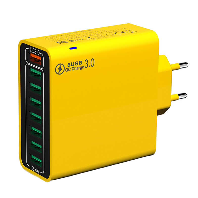 Yellow & EU Plug