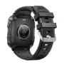 Senbono KT79 1.96inch HD Screen IPX8-3ATM Waterproof SOS Flashlight bluetooth Call Heart Rate Blood Pressure Blood Oxygen Monitor Sleep Monitoring Women's Health Multi-sport Modes Music Playback Smart Watch