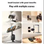 Ugreen LP899 Mobille Phone Magnetic Stand Clamp-on Travelling Holder Double-layer Strong Magnetic Ring Design 720° Horizontal and Vertical Screen Adjustment Mini Foldable Desktop Phone Bracket