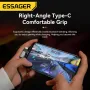 ESSAGER ES-X59 65 Вт Type-C на Type-C+iP кабель PD для быстрой зарядки и передачи данных медный сердечник длиной 1 м/2 м для iPhone 15 Plus 14 13 для Huawei Pura 70 Ultra для Xiaomi Civi 4 Pro