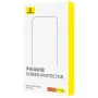 Baseus Crystal Series Anti-Glare Full-Coverage HD Tempered Glass Screen Protector with Dust Filter for iPhone 15 15 Plus 15Pro 15 Pro Max
