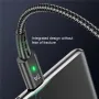 USLION 7A USB-A to USB-C Cable Fast Charging Data Transmission Copper Core Line 1M/2M Long for iPhone 15 15 Plus for Huawei Mate60 Pro for Samsung Galaxy S24 for Xiaomi 14pro
