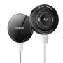 ESSAGER ES-WC20 2-in-1 Magnetic Wireless Charger 15W Fast Wireless Charging Pad for Smart Phones for iPhone 16 16 Pro 15 14 13 Pro Max for Xiaomi 15 Ultra for Huawei Pura X for Samsung Galaxy S25 Ultra for Apple Watch