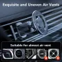 Mini Magnetic Car Phone Holder Stand 360° Rotary Support in Car for iPhone 15 14 13 Pro Magnet Car Air Vent Clip Cellphone Mount