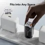 [GaN Tech] KUULAA KL-CD64 65W 3-Port USB PD Charger USB-A+2USB-C PD Fast Charging Wall Charger Adapter EU Plug US Plug for iPhone 16 16 Pro 15 14 13 Pro Max for Xiaomi 15 Ultra for Samsung Galaxy S25 Ultra for Huawei Pura X
