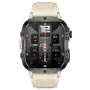 QX11 1.96inch HD Screen bluetooth Call Heart Rate Blood Pressure SpO2 Monitor Breath Training SOS Sleep Monitoring Multi-sport Modes Music Playback 3ATM Waterproof Smart Watch