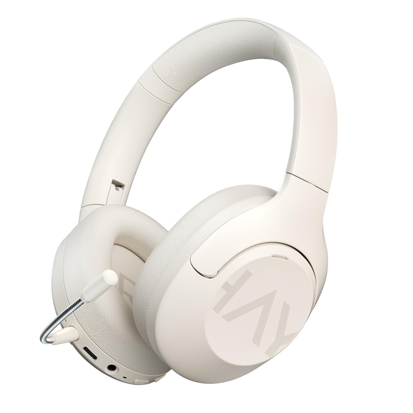 White with Mic