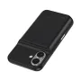 7000mAh Black Clip Power Bank Portable External Battery Power Supply Full Cover Mobile Shell for iPhone 16 16 Plus 16 Pro 16Pro Max