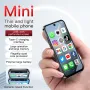 XS19 Mini 3.88-Inch Android 10 2GB RAM 16GB ROM Dual SIM Unlocked Mobile Phone 5MP Camera GPS Facial Recognition 3G Quad Core Small Phone