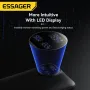 ESSAGER ES-D016 10000mAh 20000mAh 22.5W Digital Display On the Go Charger with Dual Cable Power Bank for Huawei Pura 70 Ultra for Xiaomi Civi 4 Pro