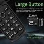 MAFAM F4 Mini 2G GSM 1.77 Inch Dual Display+Dual SIM Cards 1200mAh FM Vibration Big Buttons Fast Quick Torch Speed Dial Flip Feature Mobile Phone
