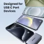 Ugreen PB503 22.5W 18.5Wh 5000mAh Mini Capsule Power Bank with Stand Digital Display External Battery Power Supply with 2 Inputs & 2 Outputs Fast Charging for iPhone 15 14 13 for Huawei Pura 70 Ultra for Xiaomi Civi 4 Pro
