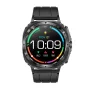 ET492 1.43inch AMOLED Display ECG Micro-physical Examination Non-invasive Blood Sugar Uric Acid and Lipid Function bluetooth Call Heart Rate Blood Pressure Blood Oxygen Monitor Sleep Monitoring Multi-sport Modes Music Playback IP68 Waterproof Smart Watch