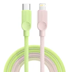 ESSAGER ES-X73 3A 29W USB-C to iP Cable PD Fast Charging Data Transmission Tin-plated Copper Core Line 1M/2M Long for iPhone 14 14 Pro 13 12 Pro Max