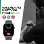 [2025World Premiere]Zeblaze GTS 3 GPS 2.01inch HD Screen 3ATM Waterproof bluetooth Call Heart Rate Blood Oxygen Monitor Sleep Monitoring Stress Tracking Breathing Exercise HRV Function Women's Headlth Multi-sport Modes Smart Watch