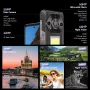 Ulefone Armor 30 Versatile LED Light Warning Light Loudspeaker 24GB RAM 512GB ROM 50MP Triple Camera 64MP Night Vision 6.95 inch 120Hz 12800mAh 66W Fast Charge Android 15 Helio G99 NFC IP68 IP69K Waterproof 4G Rugged Smartphone
