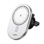WEKOME WP-U207 15W Magnetic Wireless Charger Car Phone Holder Car Air Vent Fast Wireless Charging Bracket Stand for Smart Phones for iPhone 16 16 Pro 15 14 13 for Xiaomi 15pro for Samsung Galaxy Z Flip6