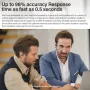 V1 OWS bluetooth Headset Smart Translation Earphone Magnetic Suspension Diaphragm Speaker HiFi Sound Powerful Bass AI Intelligent Noise Reduction 28H Playback IP54 Waterproof 200+ Languages Supported Earhooks Sports Headphones