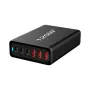 [GaN Tech] Bakeey 120W 6-Port USB PD Charger 3USB-A+3USB-C PD QC Fast Charging Desktop Charging Station with EU Plug Cable for iPhone 15 14 13 for Xiaomi 14pro for Huawei Mate60 Pro for MacBook