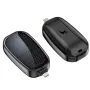 JQ-002 Mini Solar Power Bank Key Ring 1200mAh Portable Charger Compact Outdoor Camping External Battery Emergent Phone Power Bank
