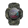 LOKMAT ATTACK GT 1.32inch HD Screen 5ATM&IP68 Waterproof Compass Flashlight SOS Function bluetooth Call Heart Rate Blood Pressure Blood Oxygen Monitor Sleep Monitoring Multi-sport Modes Music Playback Smart Watch