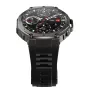 Rogbid M7 1.43-inch AMOLED Display GPS Compass&Barometric Altimeter 5ATM Waterproof bluetooth Call Heart Rate Blood Oxygen Monitor Sleep Monitoring Stress Tracking Menstrual Cycle Multi-sport Modes Smart Watch
