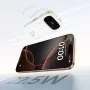 Baseus PPQD3-1022D 22.5W 73Wh 20000mAh Power Bank with Dual Integrated Cables LED Digital Display External Battery Power Supply with 2 Inputs & 4 Outputs Fast Charging for iPhone 16 16 Pro 15 14 13 Pro Max for Huawei Pura X for Xiaomi 15pro