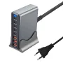 [GaN Tech] Bakeey YMX-635W 635W 8-Port USB PD Charger 3USB-A+5USB-C PD QC Fast Charging Desktop Charging Station EU Plug US Plug for iPhone 16 16 Pro 15 14 13 for Huawei Pura X for Samsung Galaxy S25 Ultra